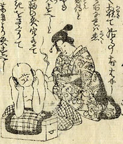 https://upload.wikimedia.org/wikipedia/commons/thumb/f/f8/Bansho-myohoshu-1853-Moxibustion.jpg/220px-Bansho-myohoshu-1853-Moxibustion.jpg