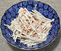 https://upload.wikimedia.org/wikipedia/commons/thumb/5/52/Japanese_Gobo_Salad.jpg/120px-Japanese_Gobo_Salad.jpg