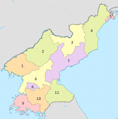 https://upload.wikimedia.org/wikipedia/commons/thumb/6/62/North_Korea%2C_administrative_divisions_-_Nmbrs_-_colored.svg/400px-North_Korea%2C_administrative_divisions_-_Nmbrs_-_colored.svg.png