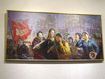 https://upload.wikimedia.org/wikipedia/commons/thumb/3/34/Painting_of_working_women_in_North_Korea.JPG/260px-Painting_of_working_women_in_North_Korea.JPG